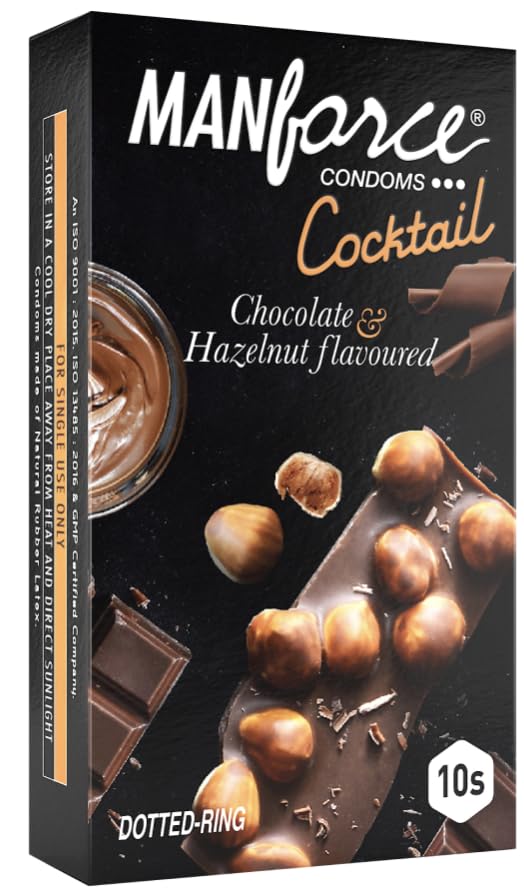Manforce Condoms - Pack of 10 Condoms (Chocolate+Hazelnut)-image-30