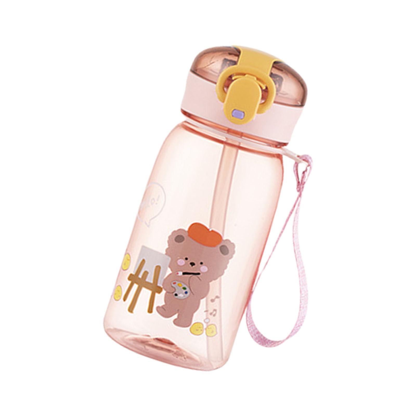 Xinsheinelry Capacity Straw Water Bottle Shatterproof Leak Proof Seal Comfortable Grip Drinking Cup for Hiking Sports Large Capacity Sports Water Bottle