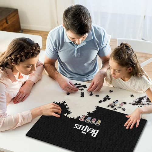 Puzzle 300 pièces Les Beatles Puzzles pour Enfants Puzzles en Bois Puzzles pour Enfants Cadeaux (40x28cm) - Les Beatles, Paul McCartney, John Lennon, RIngo Starr, George Harrison Puzzle 300 pièces Les Beatles Puzzles pour Enfants Puzzles en Bois Puzzles pour Enfants Cadeaux (40x28cm) – Image 3