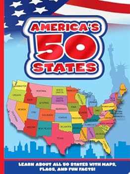 America's 50 States Book: Learn About All 50 States with Maps, Flags, and Fun Facts!