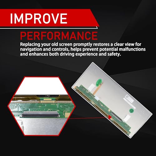 Image of 8.8 Inches LCD Display Screen Compatible with BMW X3 F25 X4 F26 | Compatible With 2009-2017 BMW X3 F25 2013-2018 X4 F26, NBT EVO NAV Screen, In Dash LCD Screen, Replaces LQ088K5RZ01 4300345W