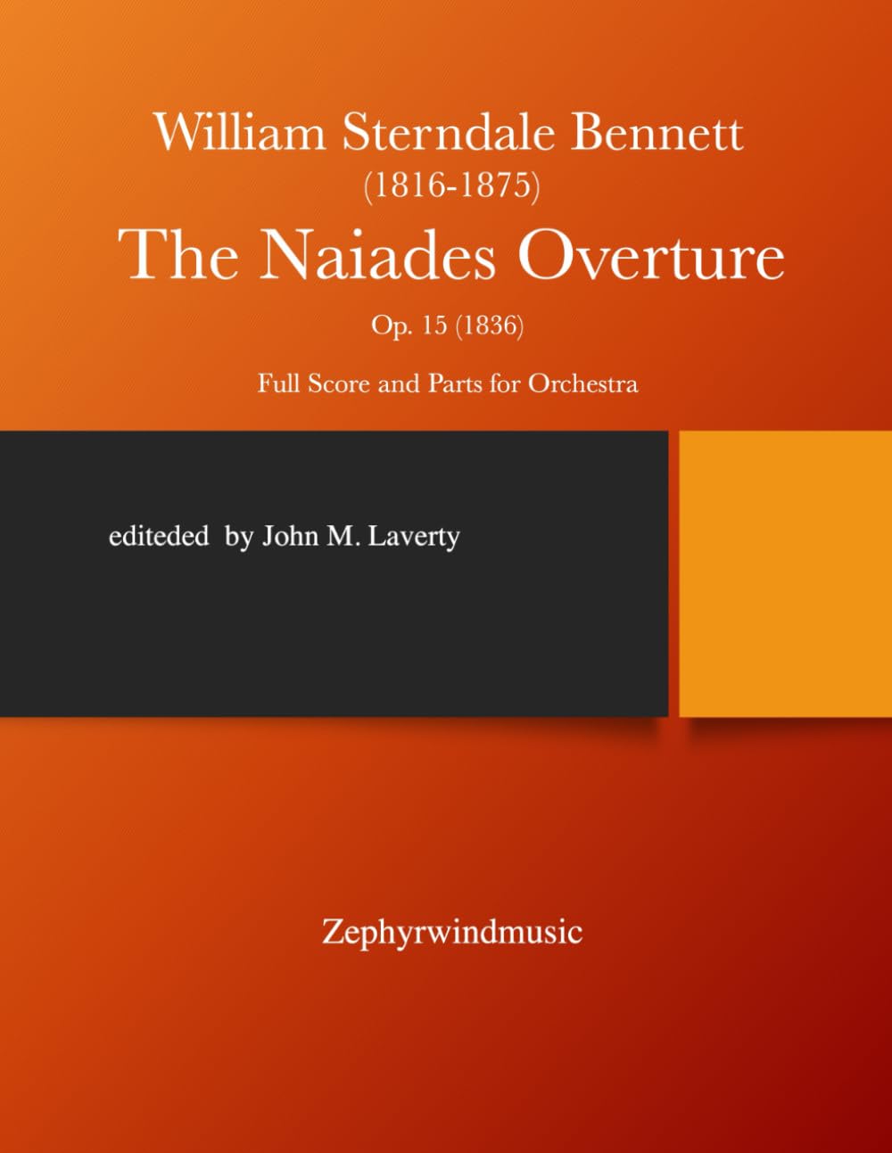 The Naiades Overture, Op. 15 CD édition or remastérisée