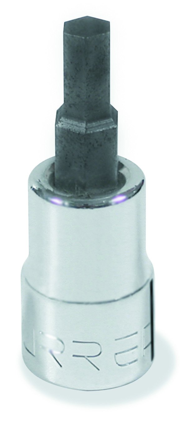 Urrea 49904M 3/8-Inch Drive Hex Tip 4mm Chrome Socket