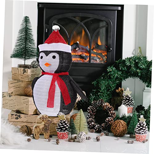 Zerodeko 2 Peças Enfeite De Natal Iluminado Lanterna Led Decoração De Loja De Natal Decoração De Cas