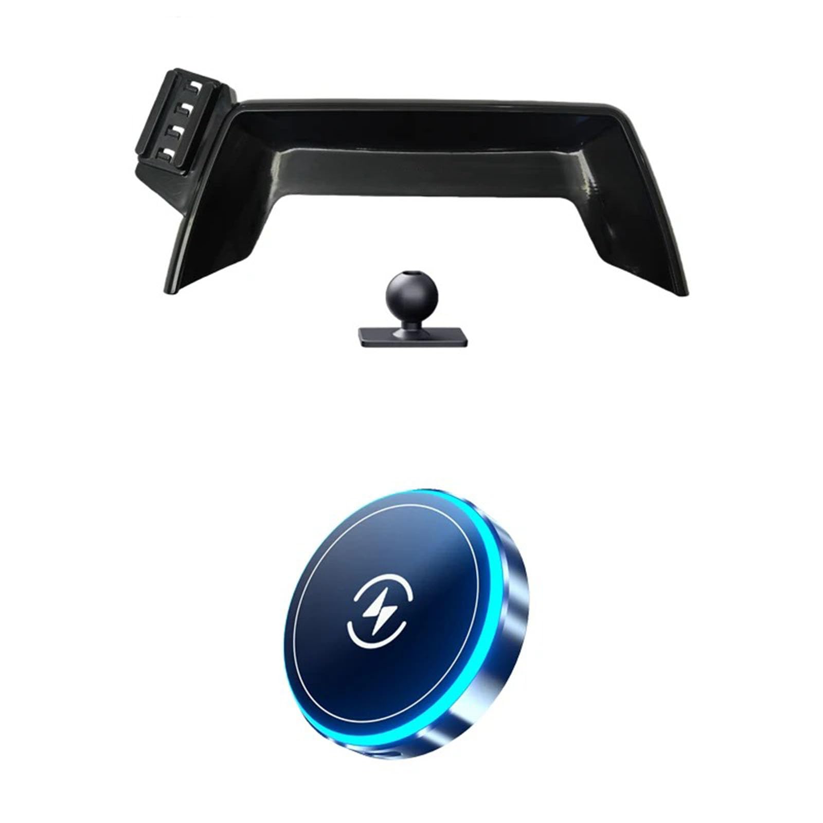 MOGFLMAN Car Phone Holder for BMW X1 F48/F49 2016-2019, LHD Car Phone Holder