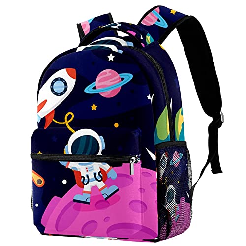 Sac à dos space planet aux finitions soignées pour filles et garçons
