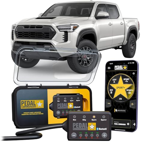 Image of PEDAL COMMANDER for Toyota Tacoma 2024-2026 Throttle Response Controller - Plug-and-Play App Control, 36 Performance Settings 4 Modes, Anti-Theft - Throttle Controller Parts - Tacoma TRD Parts