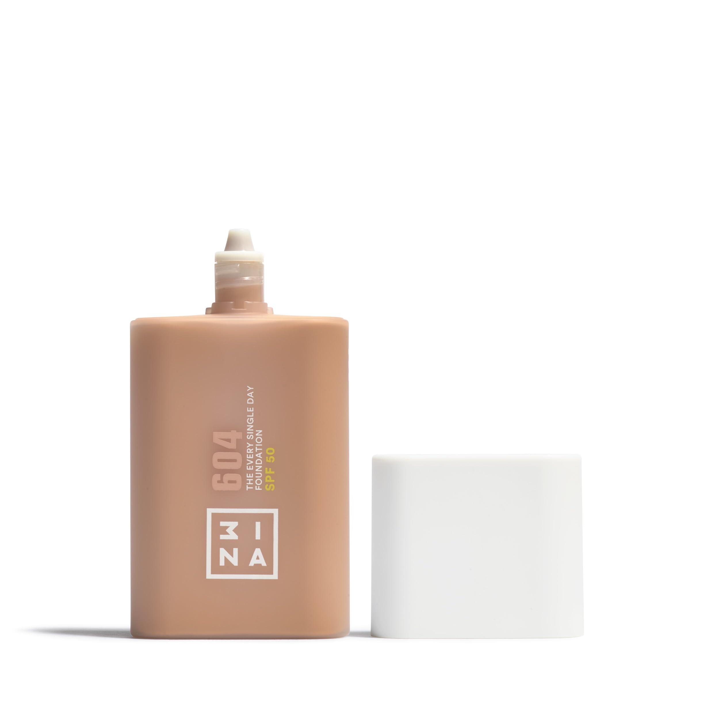 3INA MAKEUP - The Every Single Day Foundation SPF 50 604 - Medium neutral Foundation with SPF 50 & Niacinamide