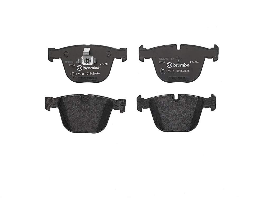 Brake Pads Set fits BMW 740 E65 4.0 Rear 05 to 08 N62B40A Brembo 34110301476 New