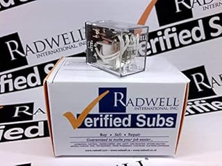 RADWELL VERIFIED SUBSTITUTE 55.14.8.024.50.00SUB Relay - 24VAC, 5A 4PDT Plug in Relay- Replaces Finder PN: 55.14.8.024.50.00