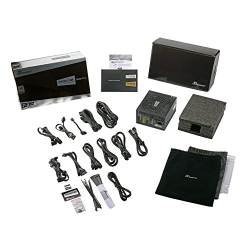 Seasonic PRIME Platinum 850 Alimentatore Atx Modulare da 850W, Nero