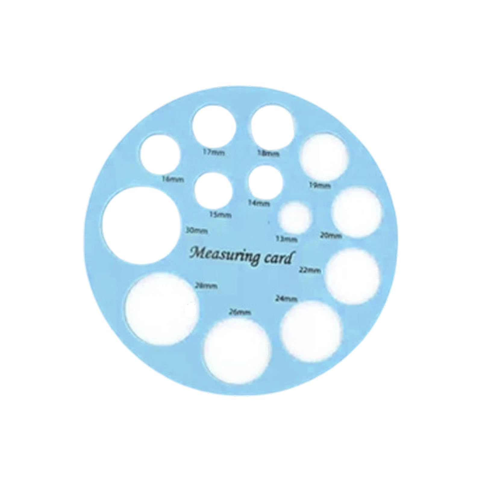2pcs Silicone Nipple Ruler & Flange Sizer Clear Millimeter Markings for Lactation Comfort & Proper Fit Silicone Nipple Measuring Tool