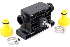 Drill Water Pump, 90W Electric Drill Powered Water Pump for Fish Tank,...