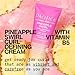 Pacifica Pineapple Swirl Curl Defining Cream – Curl Cream for Curly Hair, Curly Hair Products with Coconut Oil and Hyaluronic Acid, Styling for Bouncy Waves Without Crunch - 4 Oz