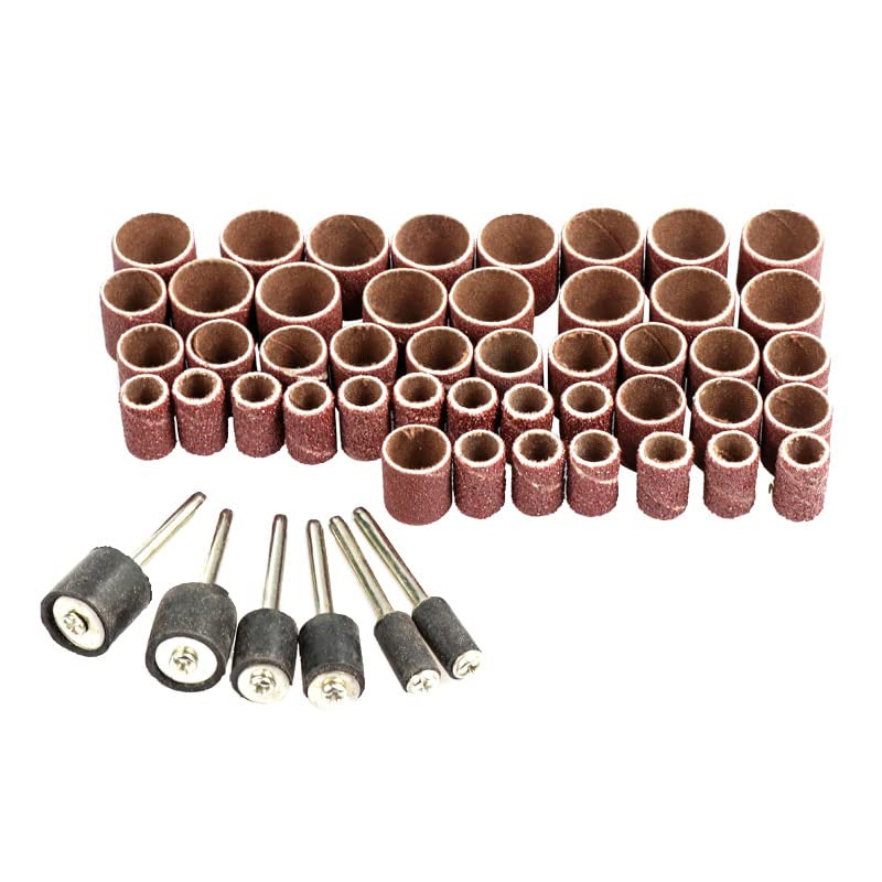 51pcs Rotary Tool Accessories for Mini Drill Bit Set Abrasive Tool Grinding Sanding Polishing Cutting Tool Set