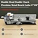 JARYANNIX Metal Bench Lathe Benchtop Mini Metal Lathe 8