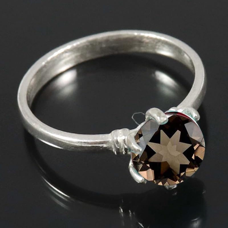 Versilberter Ring Herren & Damen Schmuck T355AA