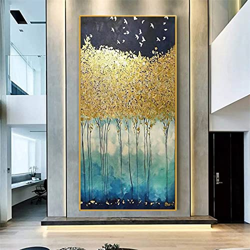 Olio Dipinto Mano Pittura Tela,100% Dipinto a Mano...