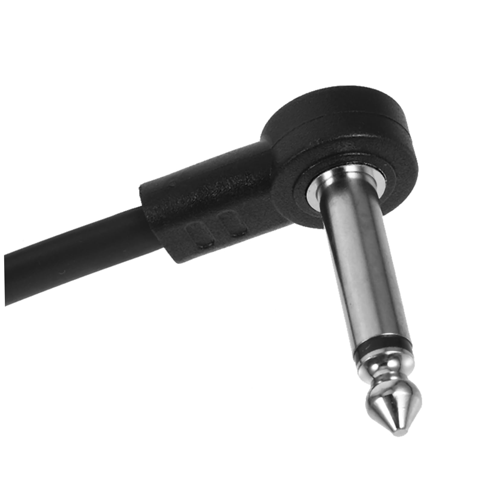 Milisten 5 Series Alambre De Guitarra Cable De Guitarra Enrollado Con Efecto Cables De Instrumentos Para Hacer Música Cable De Guitarra Electrica Cobre Libre De Negro 6 Piezas X 5