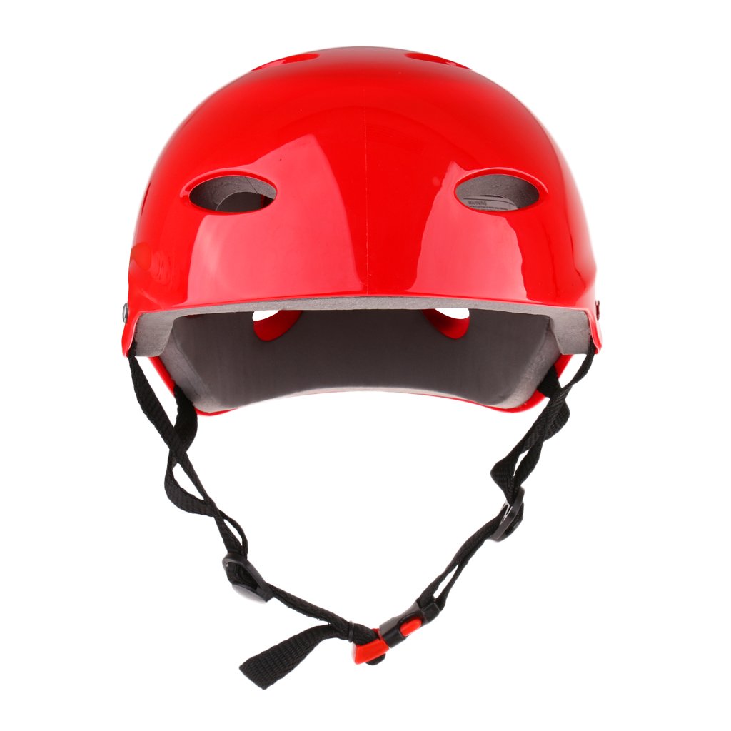 Sport acquatici casco di sicurezza per wakeboard kayak canoa barca surf L arancione