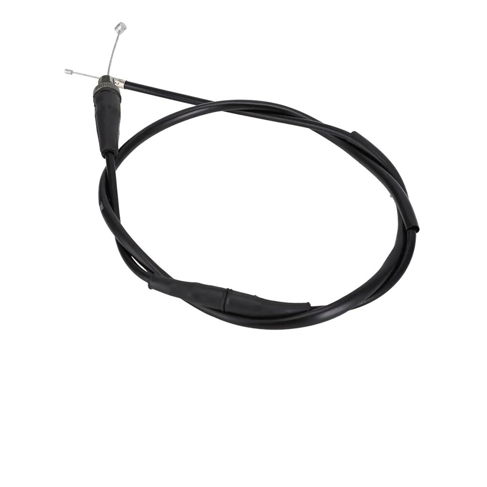 Cavo Acceleratore Adatto per Yamaha per Kawasaki per Honda per Suzuki Cavo acceleratore con collegamento diretto Cavo Frizione(Black)