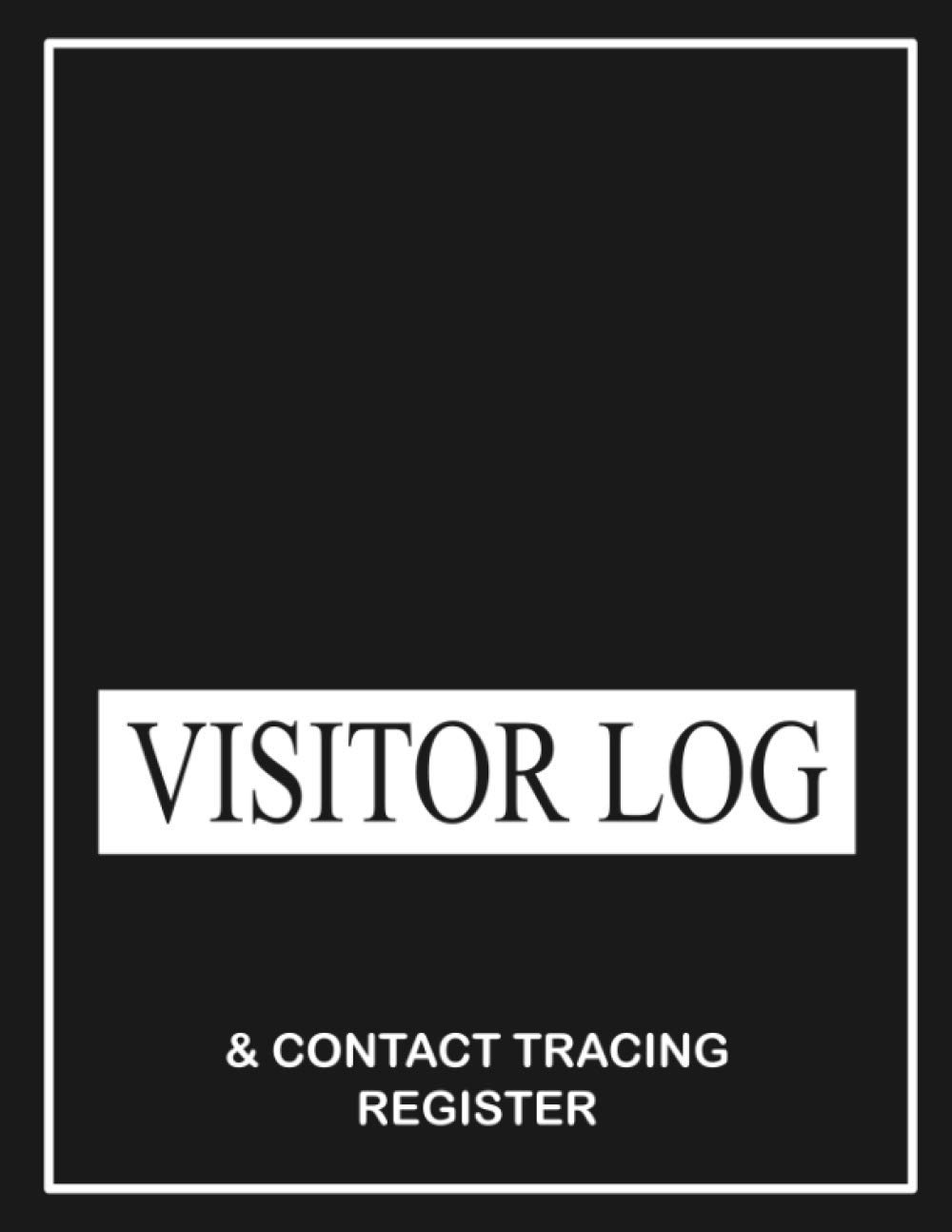 Visitor Log and Contact Tracing Register: Business Sign In/Out Register | Visitor log book for contact tracing under current health and safety ... | Large tables with enough space to write in
