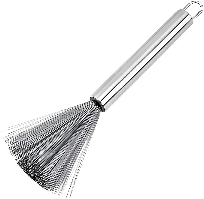 Stainless Steel Tava Cleaning Brush Heavy-Duty Wire Scrubber for Pots,Tava saf karne ka Brush, Griddles & Dishes for Kitchen Use-image-8