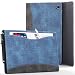 Produktbild FC Hülle für Neue Fire HD 10 Tablet - Portfolio Amazon Fire HD 10 2019 Hülle und Stand mit Dokumenten-Tasche - Blau - Auto Schlaf/Wach, Amazon Fire HD 10 (9. Generation, 2019) Hülle, Tasche