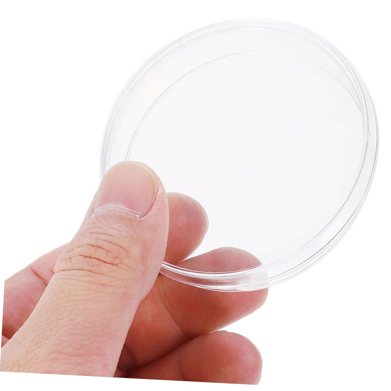 PRETYZOOM 5 Series Placa De Petri De Plástico Platos Placa De Cultivo De Tejidos Cultivo De Células Placas Petri Transparentes Plato De Cultivo Plato De Petri El Plastico 10 Piezas X 5
