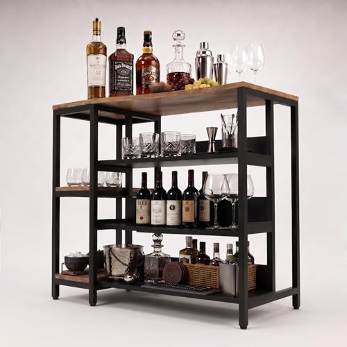 Image of Klaxon Premium Under Cabinet Wine Glass Holder - Space-Saving, Upside-Down Storage for Home, Mini Bar & Pub, Stainless Steel Hanging Rack Organizer (FD & Black, Standard)