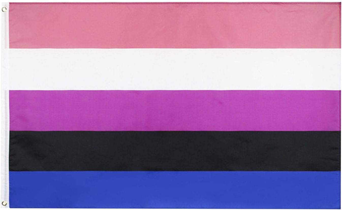 Sangka プログレスプライドレインボーフラッグ90 150cm Lgbtコミュニティゲイプライドレズビアントランスジェンダーバイセクシャルフラッグバナー フェード耐性ポリエステルガーデンデコレーションレインボーフラッグ 超人気の Sturdy