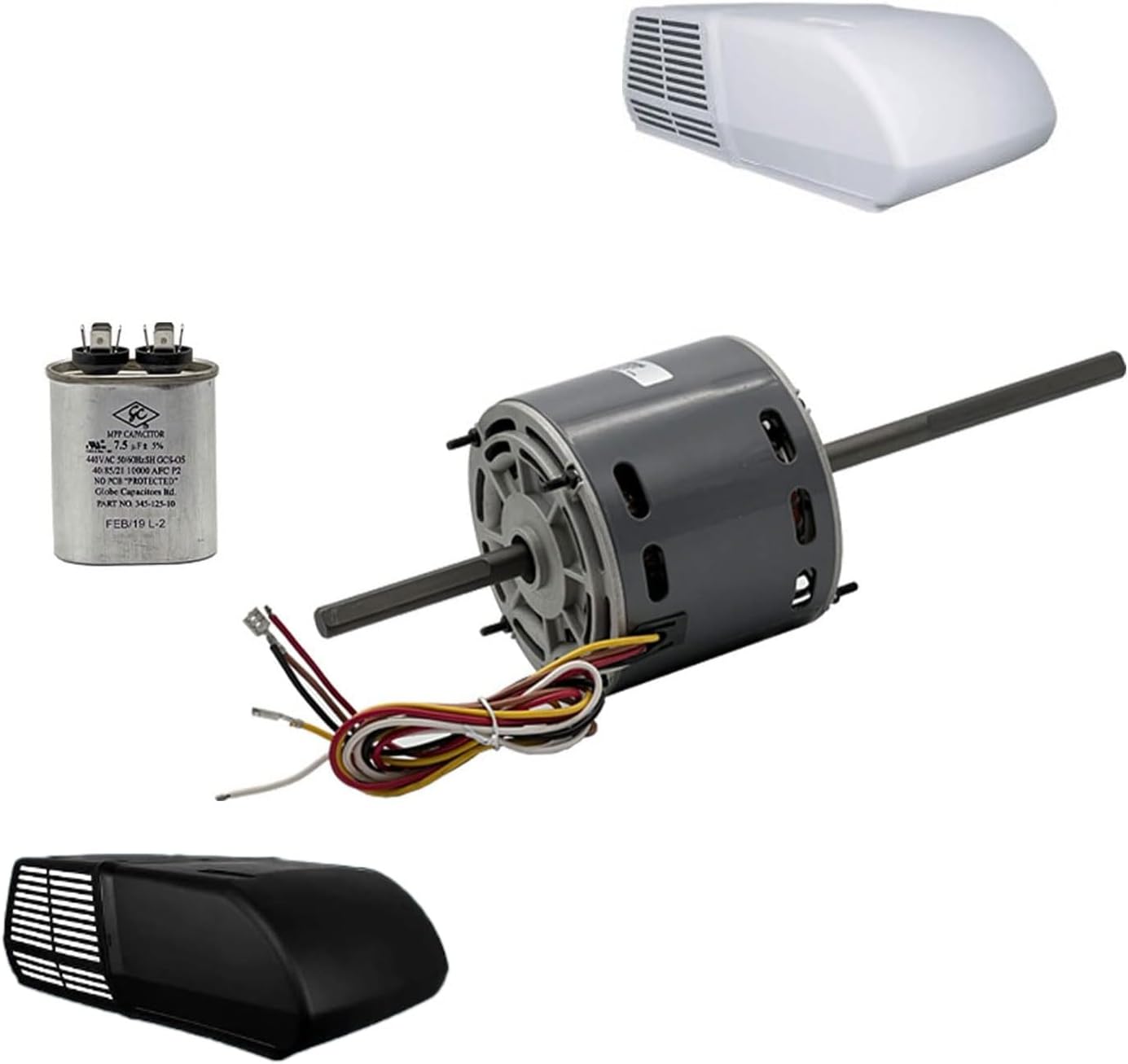 Amazon.com : Venmar Make Up Air Motor 02101, 1/17 hp, 1660 RPM, 115 ...