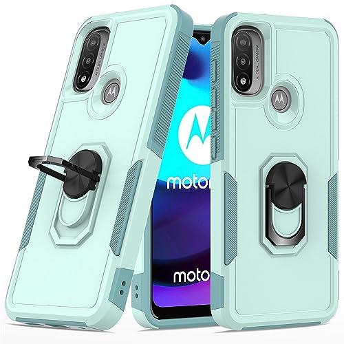 Coque Moto E20 antichoc avec anneau support pour une protection intégrale