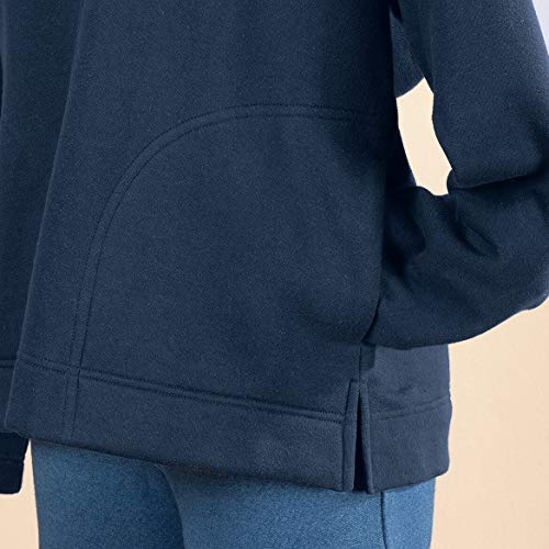 Snap Front Sweatshirt Cardigan by Sawyer CreekTM3