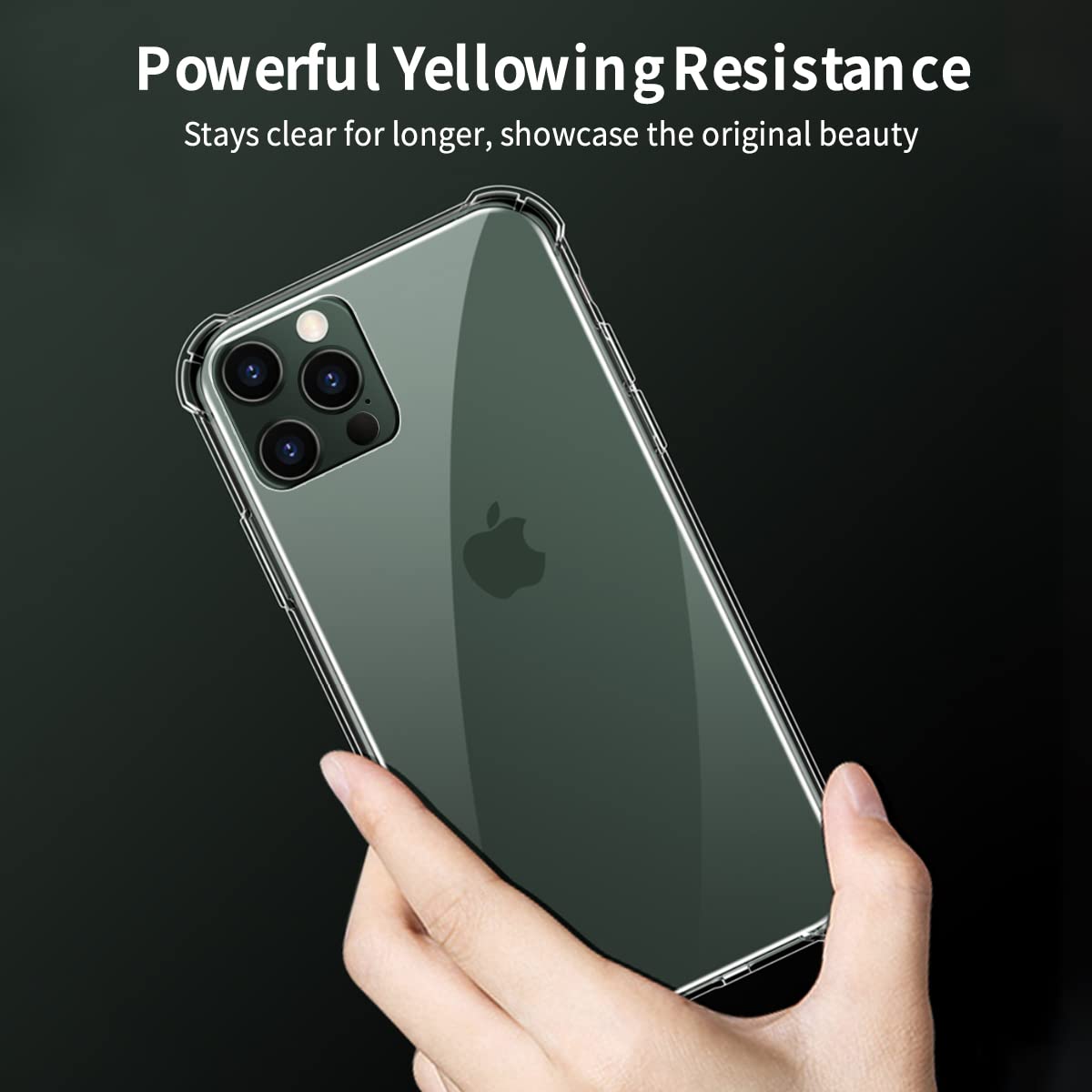 Goospery IPhone XR Clear Phone Case Shockproof Bumper Cover IPhoneXR