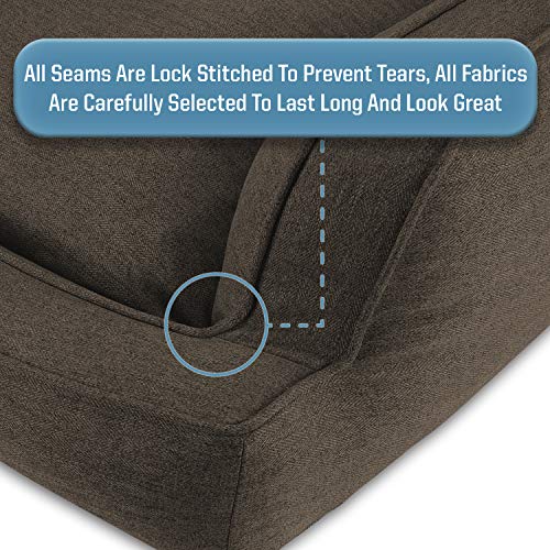 Arlee Sofa Couch Pet Dog Bed Chew Resistant Memory Foam Assembled