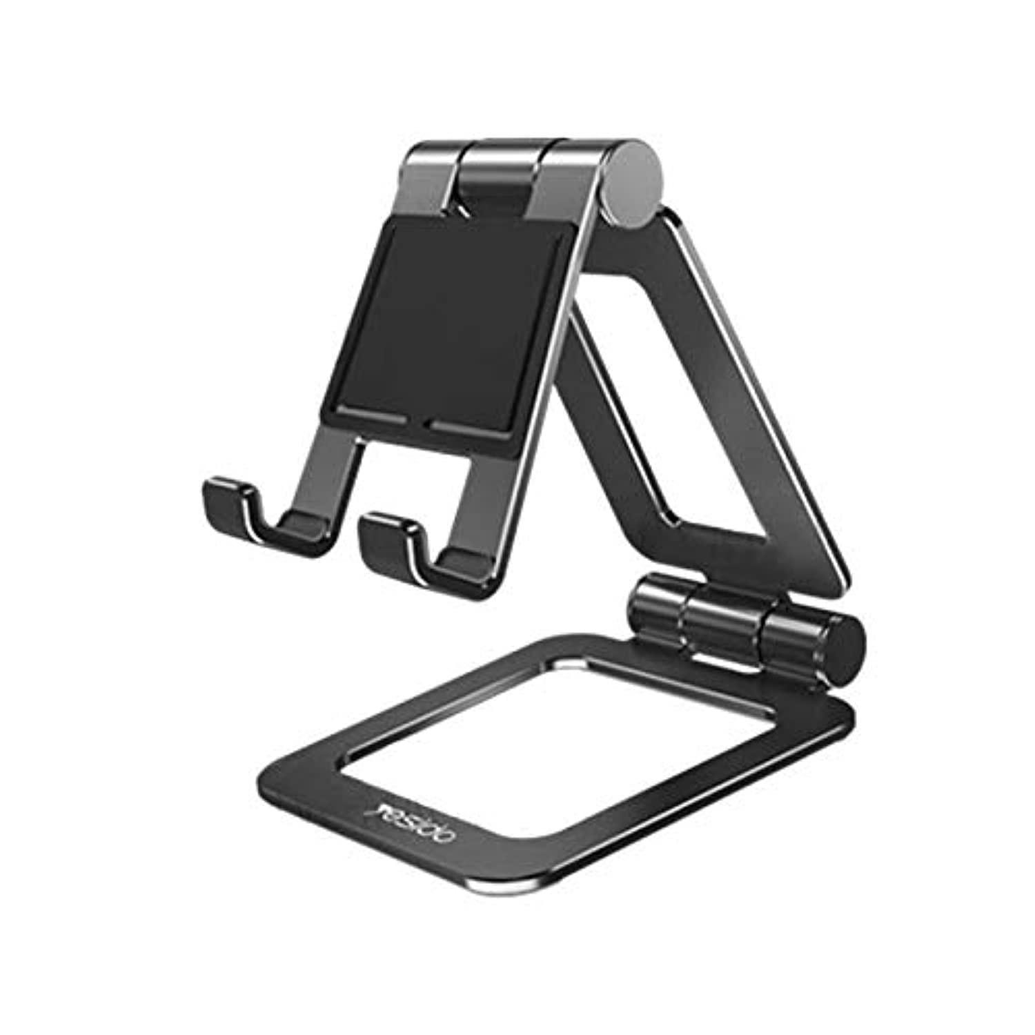 YESIDOC98 Mobile Phone & Tablet 12.9 Inch Holder Aluminum Alloy Anti-Skid Mini Desktop Mount Universal Holder Bracket