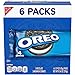 OREO Chocolate Sandwich Cookies, 6 Snack Packs (4 Cookies Per Pack)