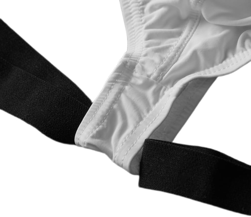 Jock Straps For Men Thong Underwear Male Sexy Lingerie Ice Silk Outfits Funny Brief For Play - Image 7