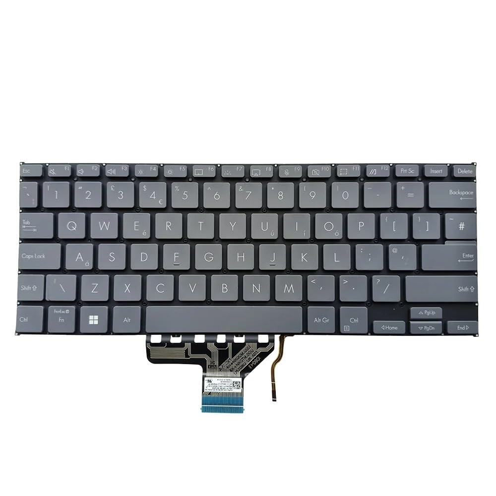 Clavier rétroéclairé ordinateur portable TP1400 TP1401 pièce 0KN1-E83UK13 - 3