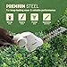 Keplin 2-in-1 Cordless Grass Shear & Hedge Trimmer – 7.2V Rechargeable 1500mAh Battery, Lightweight Handheld Garden Edging & Shrub Cutter with 2 Interchangeable Blades for Precise Trimming