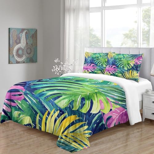 Housse de couette Tour Eiffel microfibre anti-plis lit simple 140x200cm