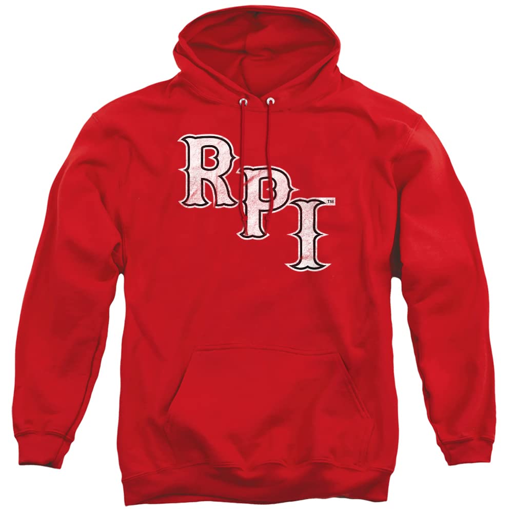 LOGOVISION Official Collegiate Distressed Primary Logo Adult Pullover Hoodie Collection — view 318