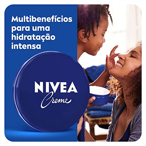 NIVEA Creme Hidratante Lata 29g - Hidratação profunda para as áreas mais ressecadas como cotovelo, c