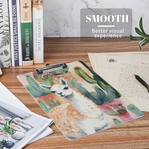 Porte-bloc acrylique A4 anti-feuilles volantes rigide et portable