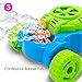 ArtCreativity Bubble Lawn Mower - Electronic Bubble Blower Machine - Fun Bubbles Blowing Push Toys for Kids - Bubble Solution Included - Best Birthday Gift for Boys, Girls, Toddlers