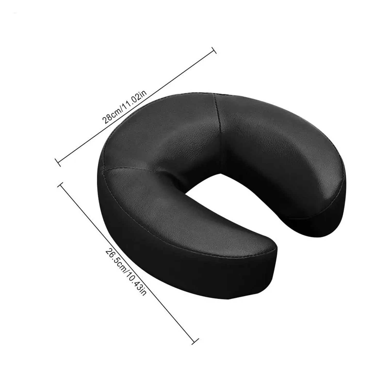 Generico Compatibile for cuscini da viaggio for il collo Cuscini in memory foam a forma di U Morbido cuscino cervicale ortopedico universale for poggiatesta Cuscino for viso Pisolino