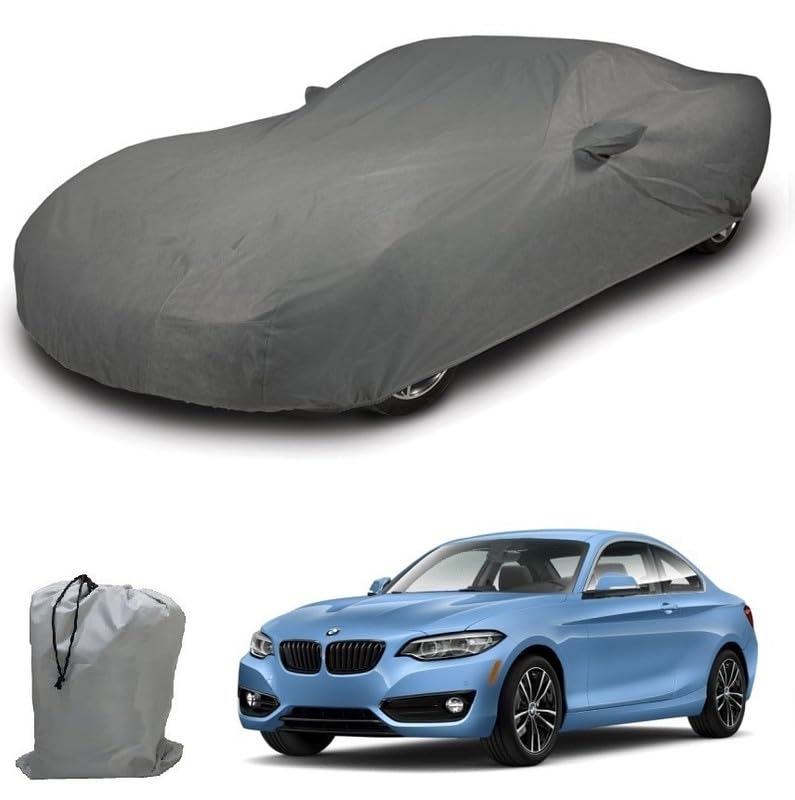 Image of ARCUATE Triple Layer Custom fit Car Body Cover for BMW 2 Series |Top Layer Dustrproof | Middle Layer Waterproof | Bottom Layer Scratch Protection | Outdoor Indoor Fabric