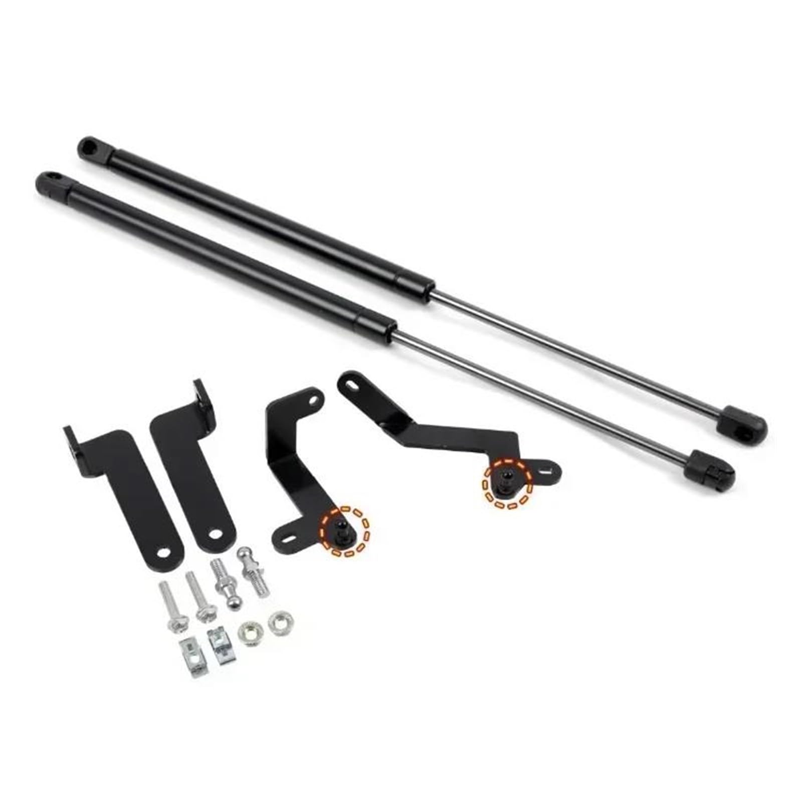 UAGFDFF Gas Spring Strut For Hyundai For Tucson NX4 2022 2023 Front Bonnet Hood Lift Support Shock Gas Struts Rod Spring Stainless Steel Lift Stay Support
