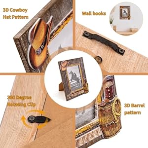 Wood Picture Frame Unique Handicrafts Home Picture Photo Frame Vintage Wall Decor Gift Frames Denim Style